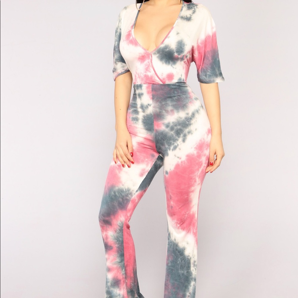 In My Groove Tie Dye Jumsuit